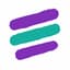Solena chain logo, deliberately badly drawn stacked bars